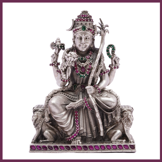 Goddess Sri Rajrajeshwari Silver 925