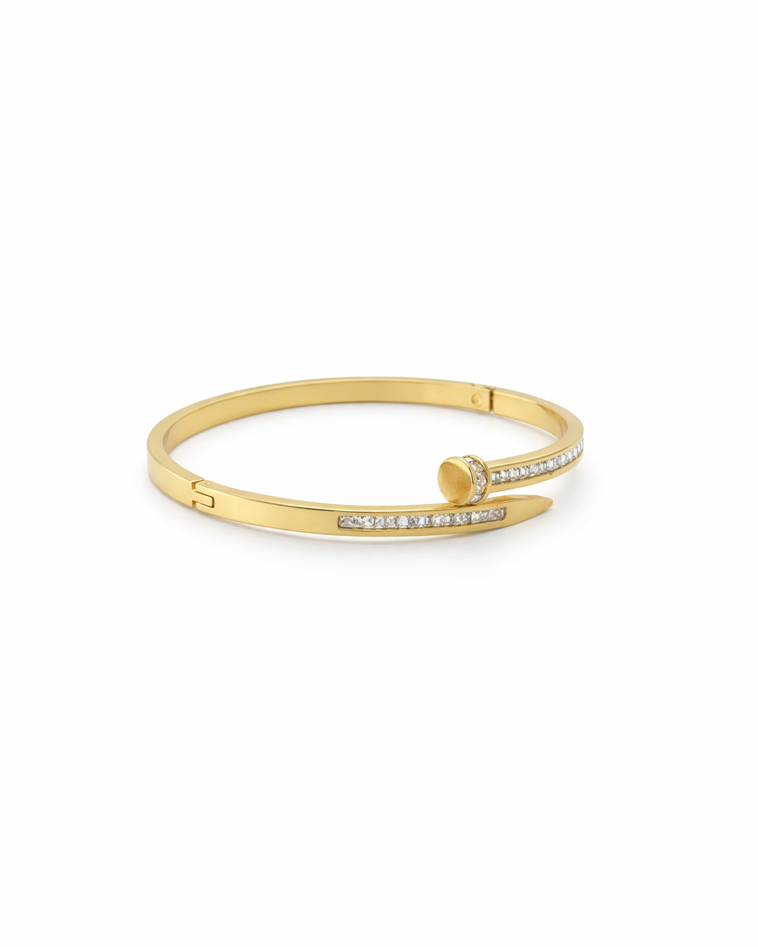 Crystal Nail Bangle Kada