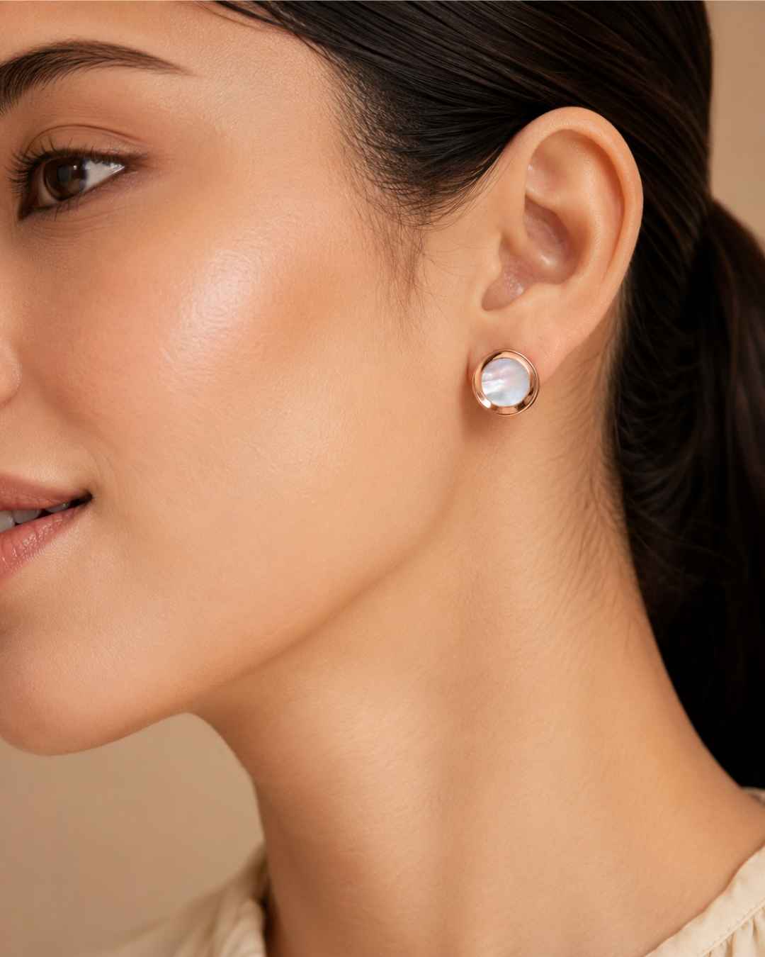 Lunar Halo Silver 925 Earrings