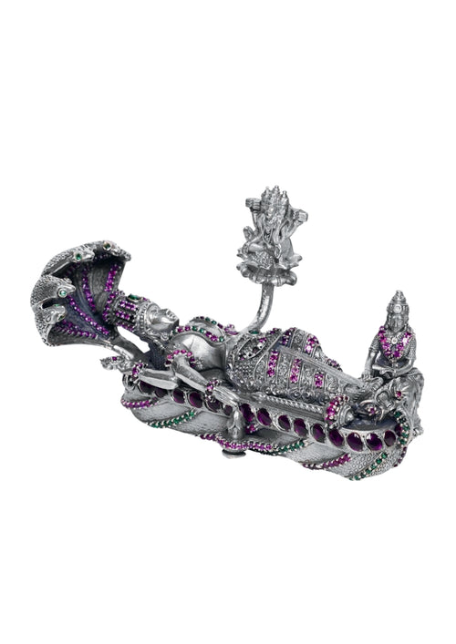 Anantha Padmanabha Swamy Pure Silver Idol (110g)