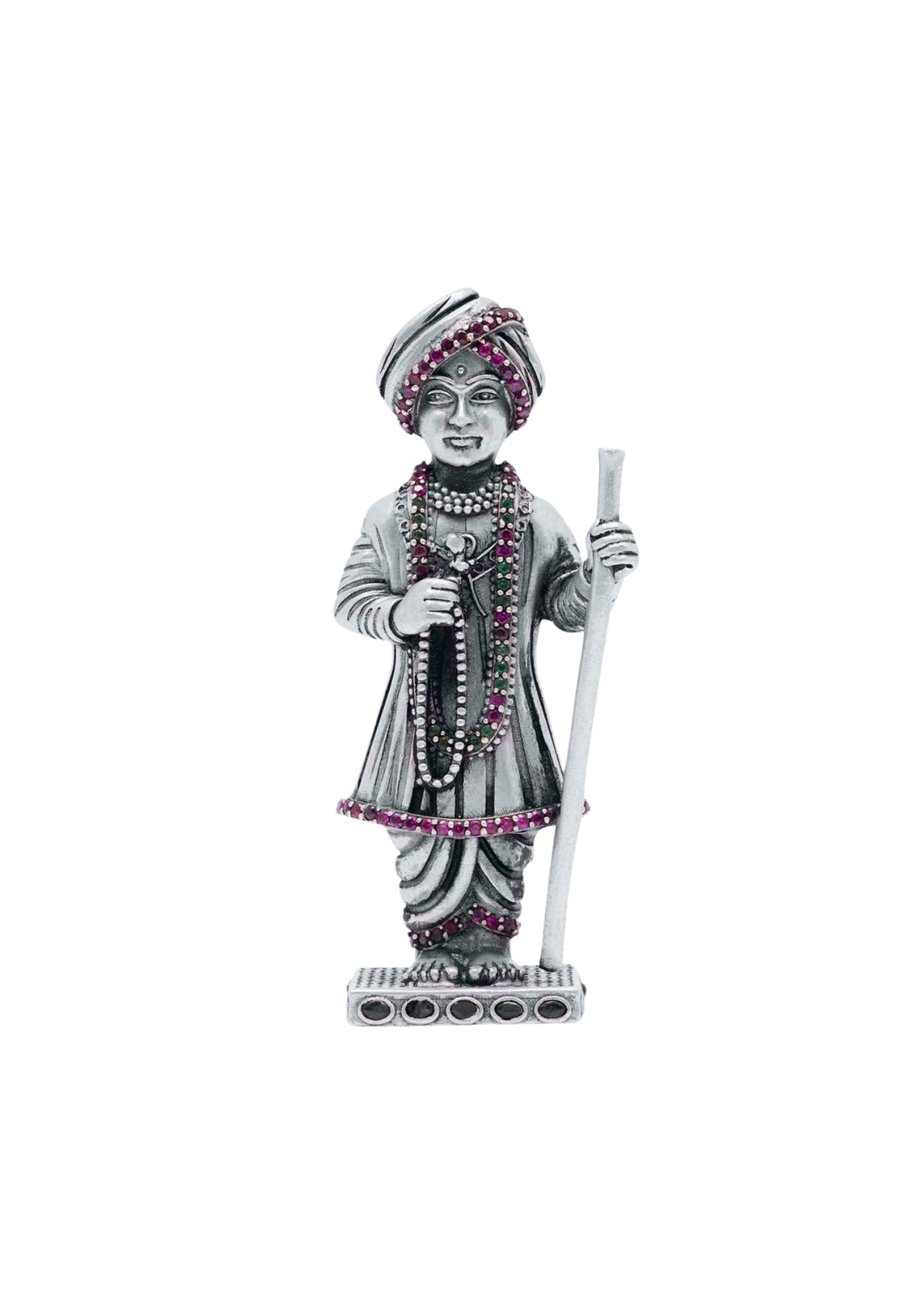 Jalaram Bapu Idol in Pure Silver 925