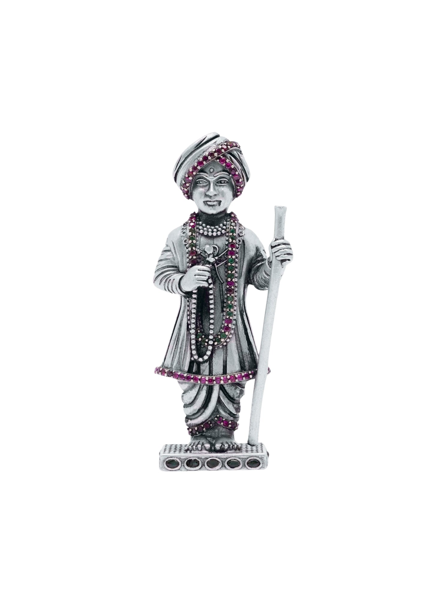 Jalaram Bapu Idol in Pure Silver 925