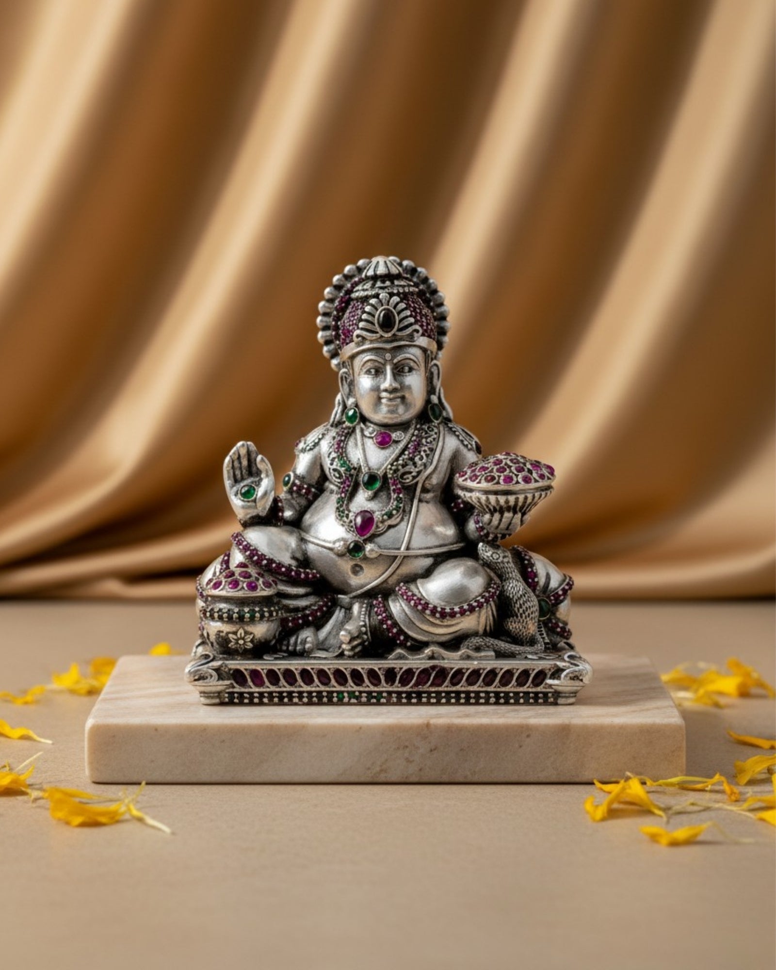 Kuber Pure Silver Idol (3 Inch, 160g)