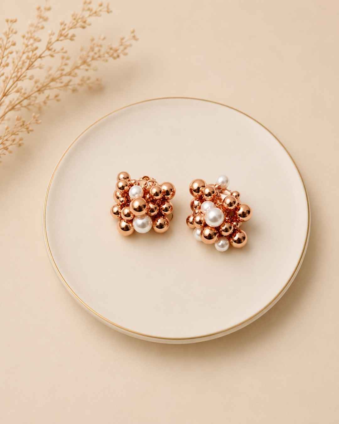 Aura Cluster Silver 925 Earrings