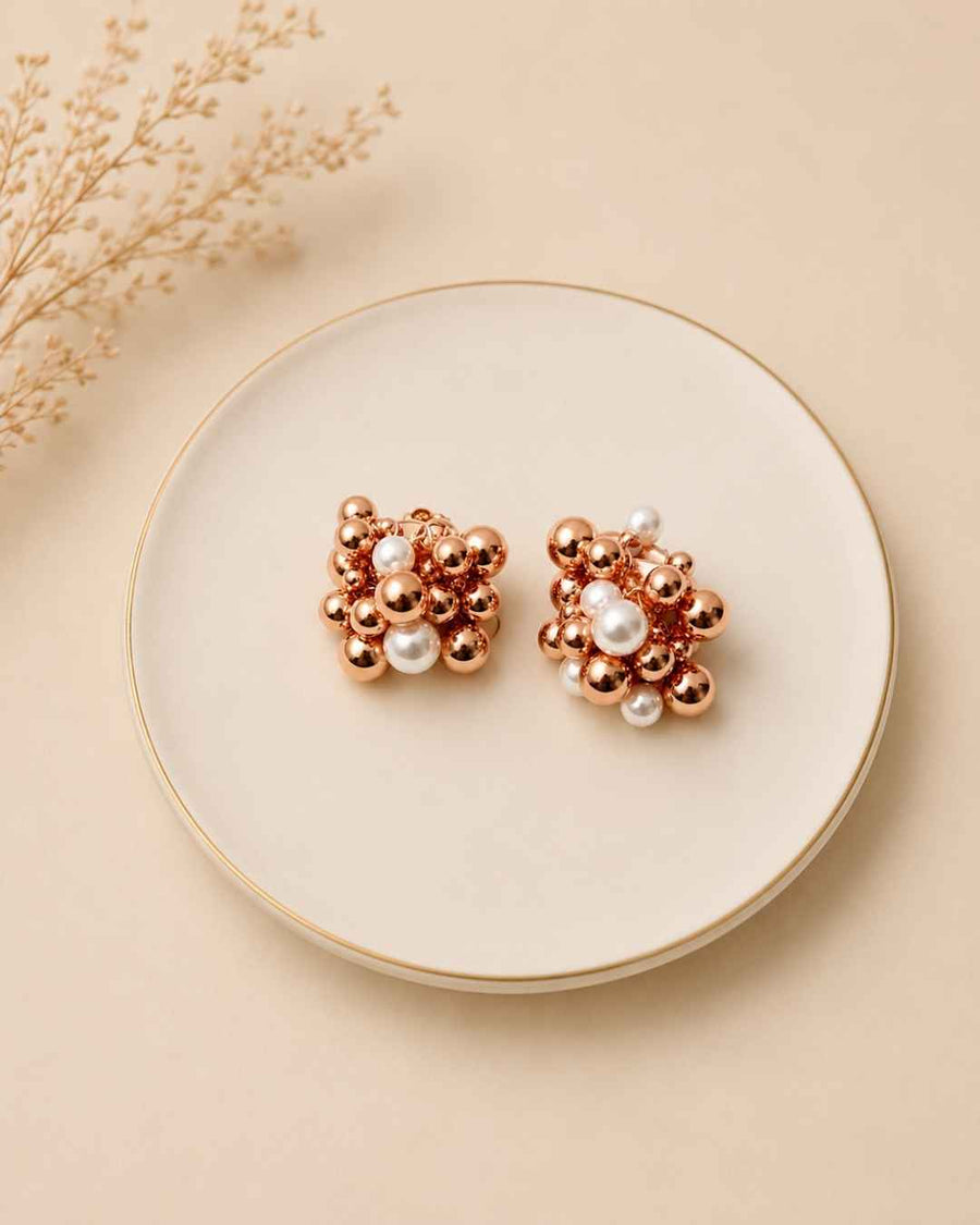 Aura Cluster Silver 925 Earrings