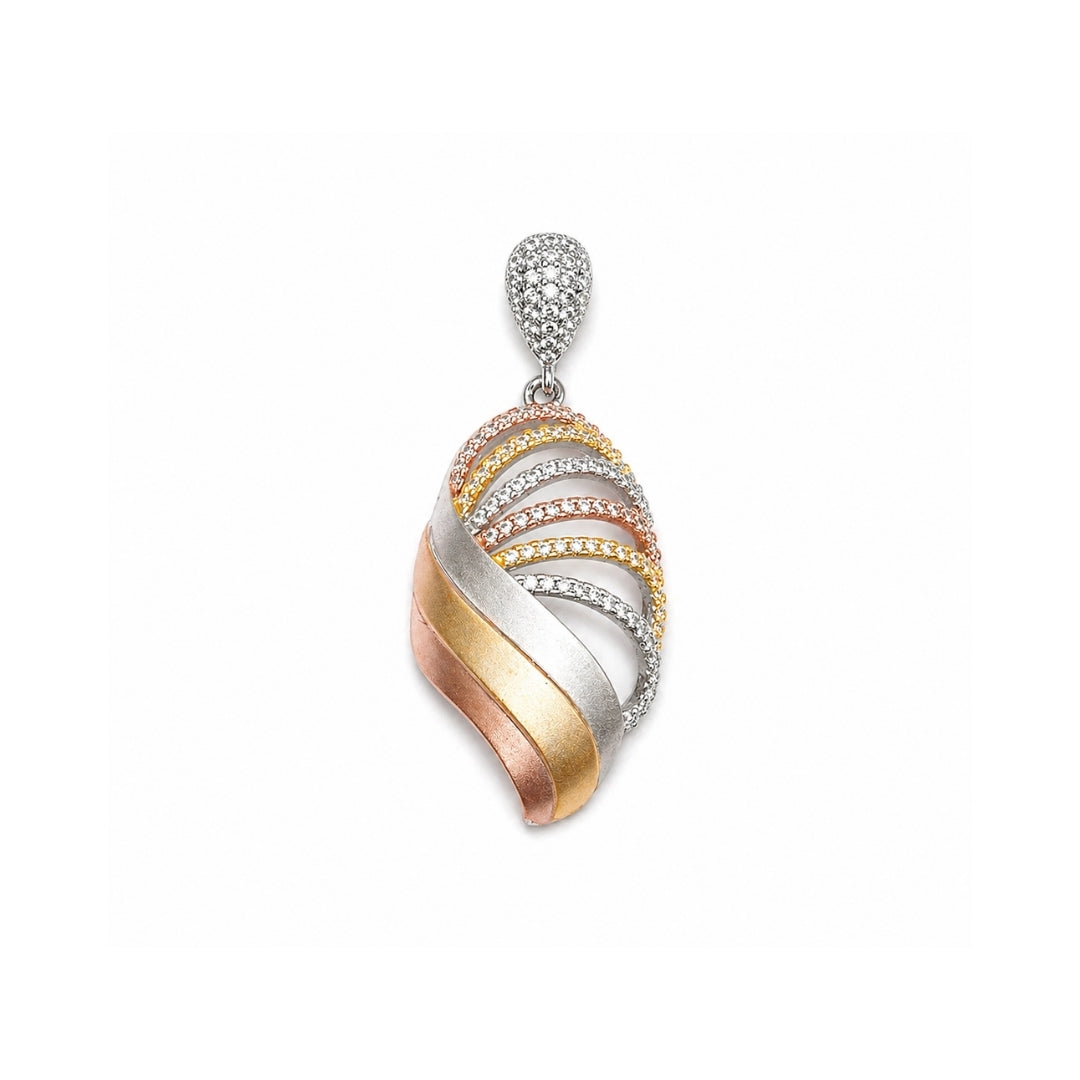Ethereal Wave Silver 925 Pendant