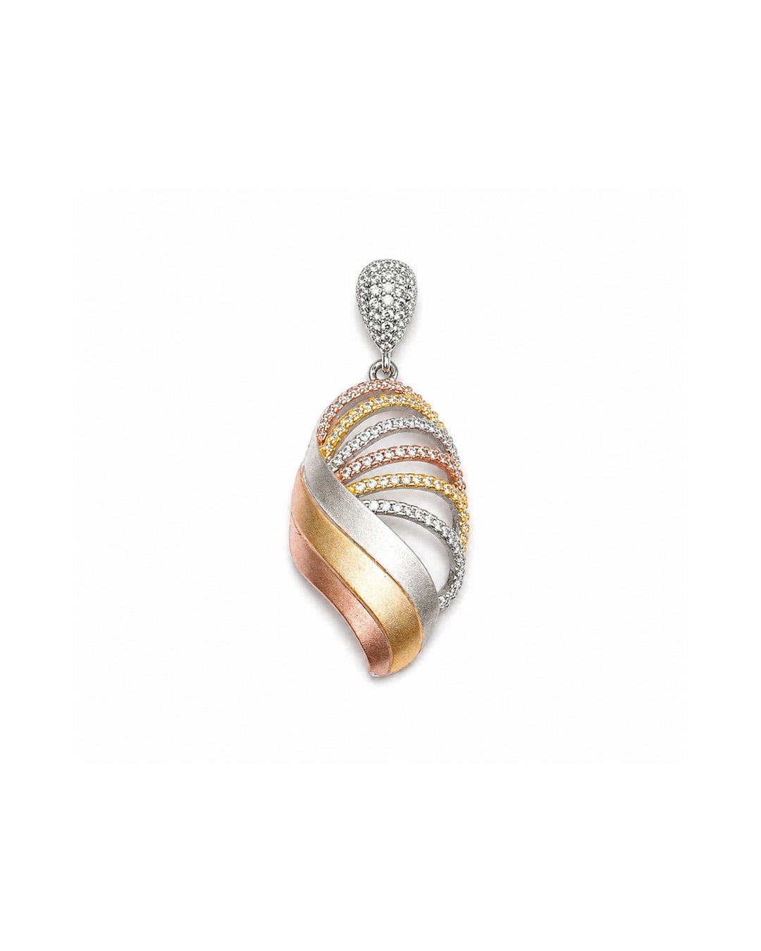 Ethereal Wave Silver 925 Pendant