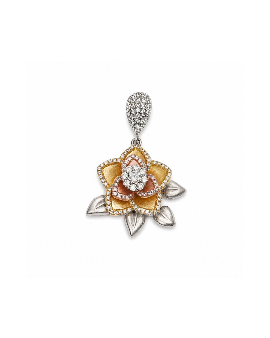 Divine Bloom Silver 925 Pendant