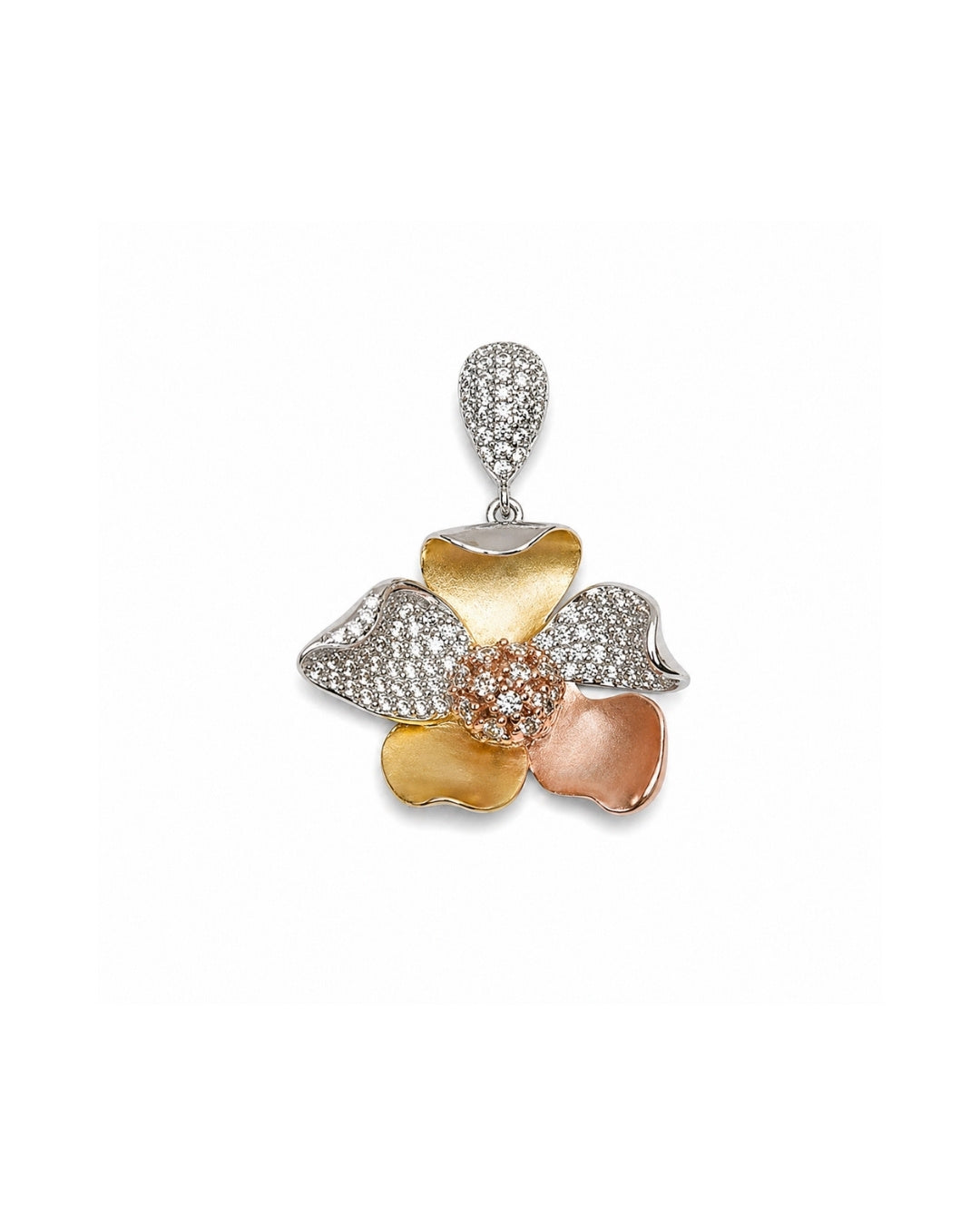 Solar Bloom Silver 925 Pendant