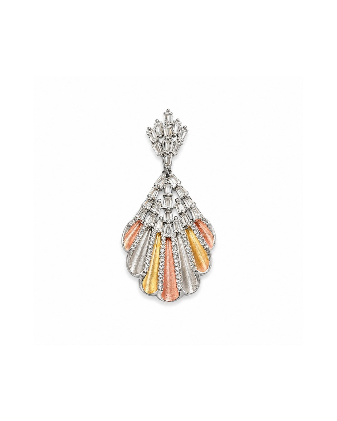 Celestial Fan Silver 925 Pendant
