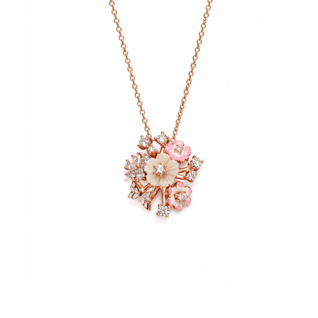Blush Elysium Silver 925 Necklace