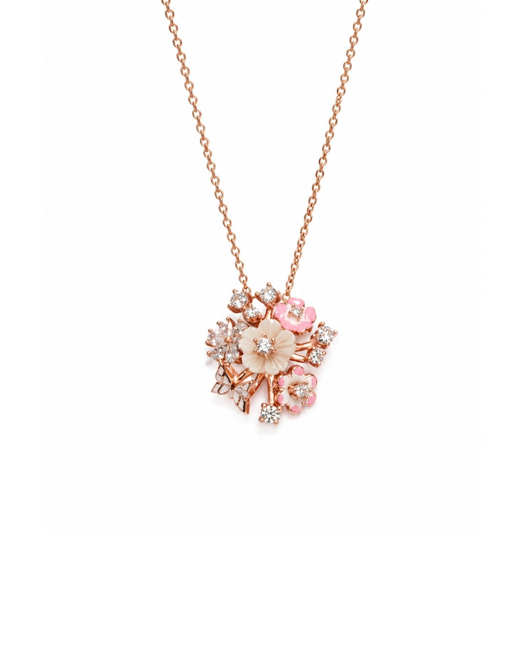 Blush Elysium Silver 925 Necklace