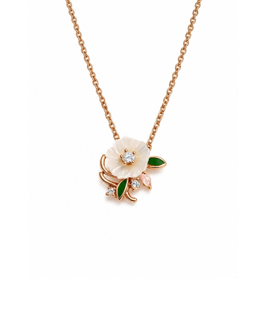 Ivory Lyrica Silver 925 Necklace