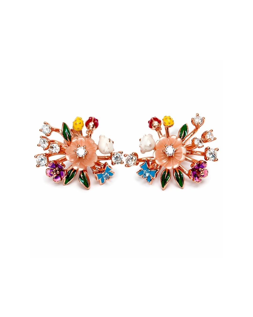 Vibrant Meadow Silver 925 Earrings