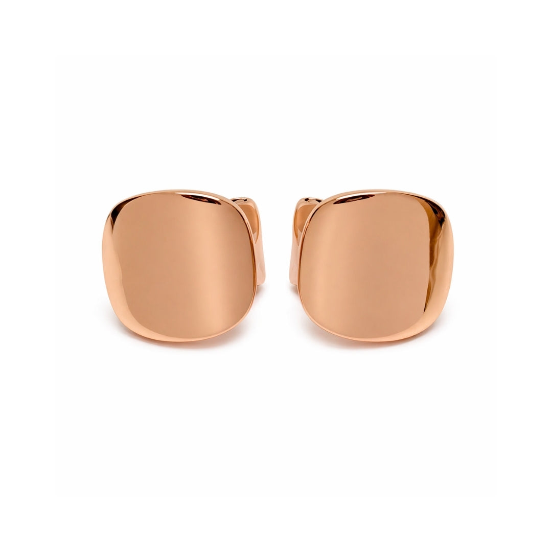 Sleek Cushion Silver 925 Earrings