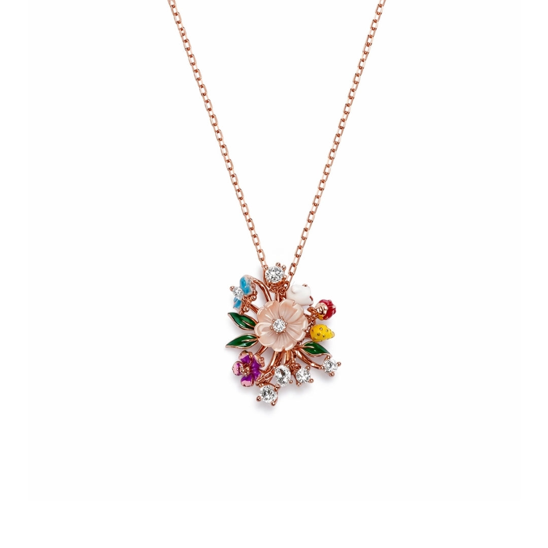 Golden Meadow Silver 925 Necklace
