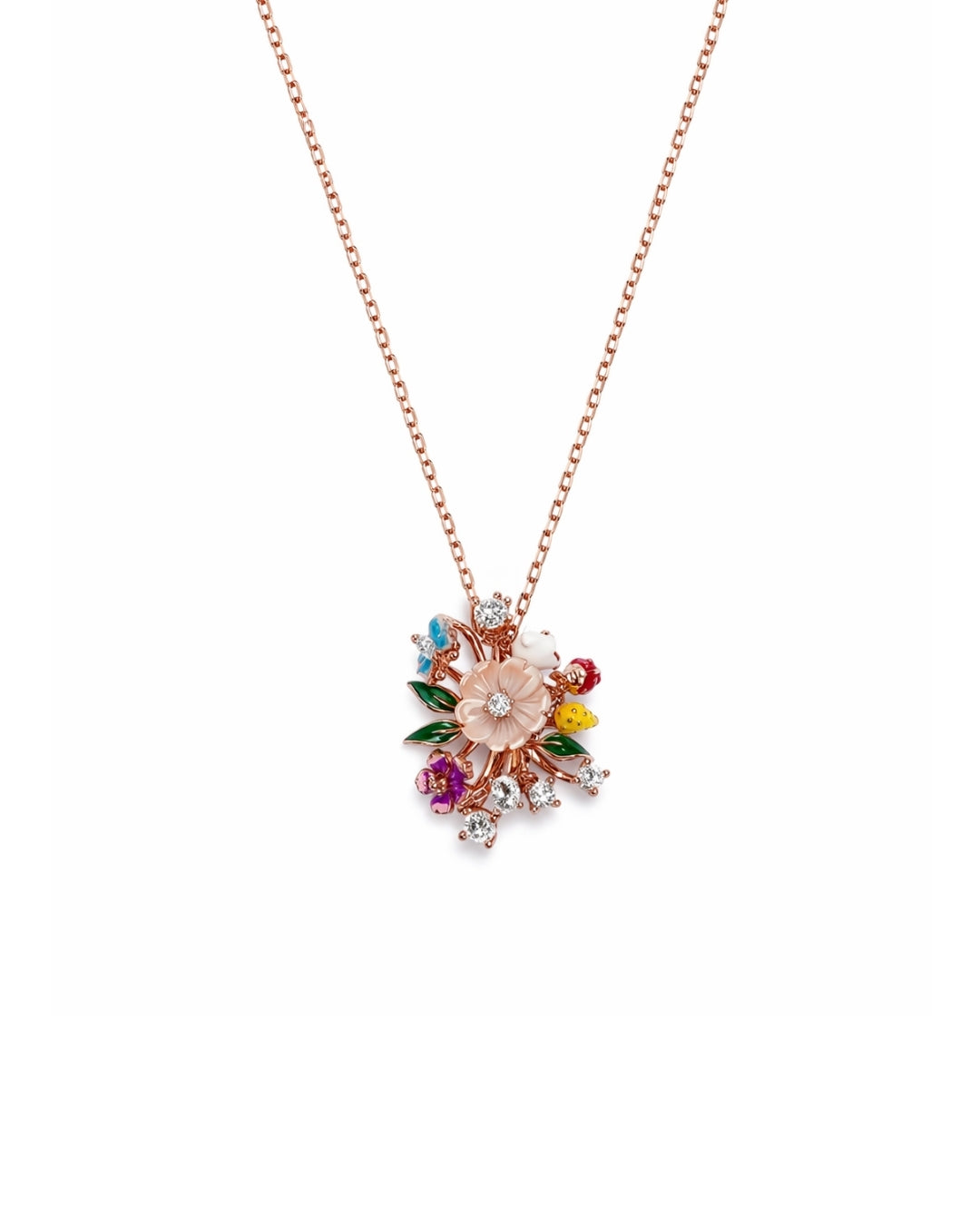 Golden Meadow Silver 925 Necklace