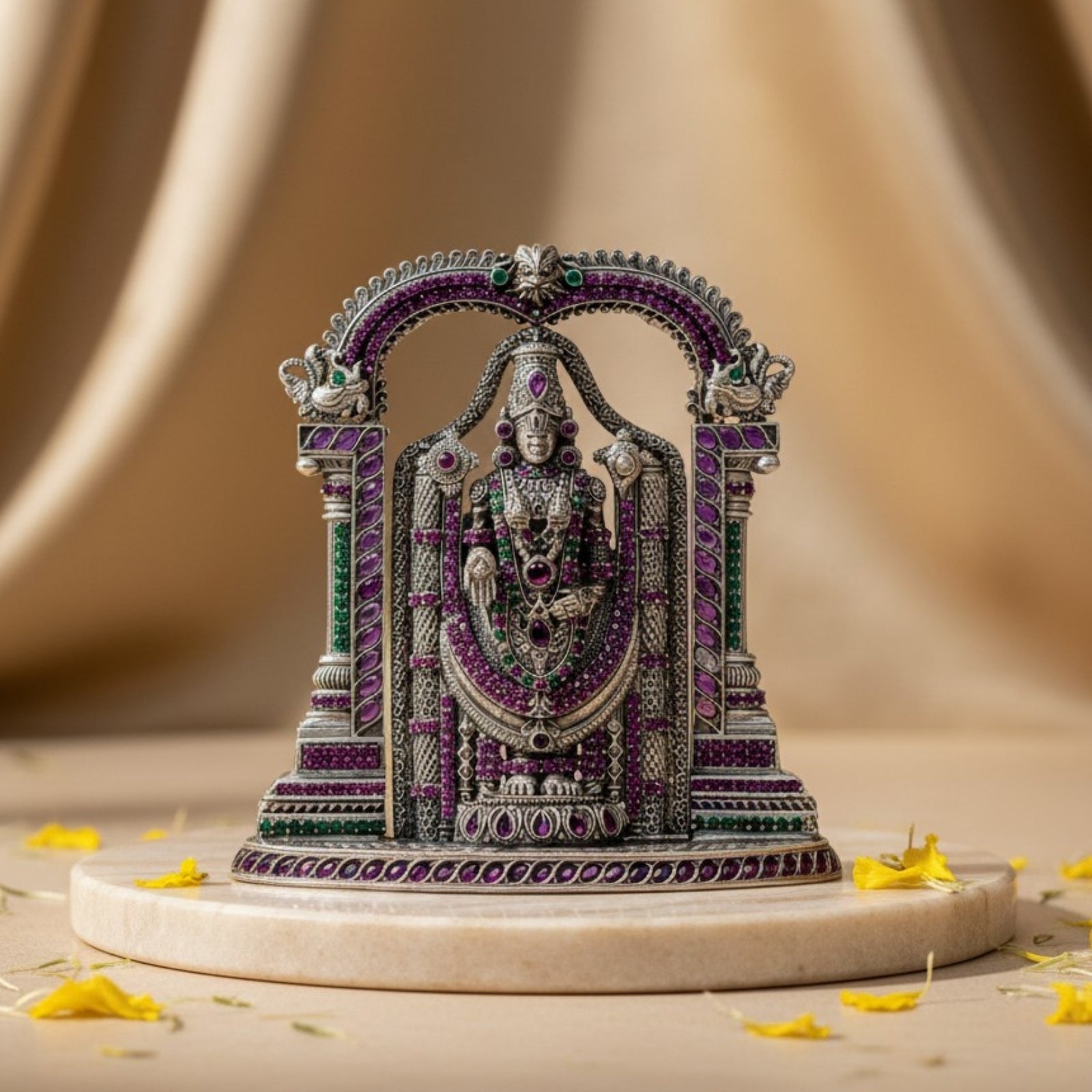 Lord Balaji Silver 925 Idol (3 Inch)