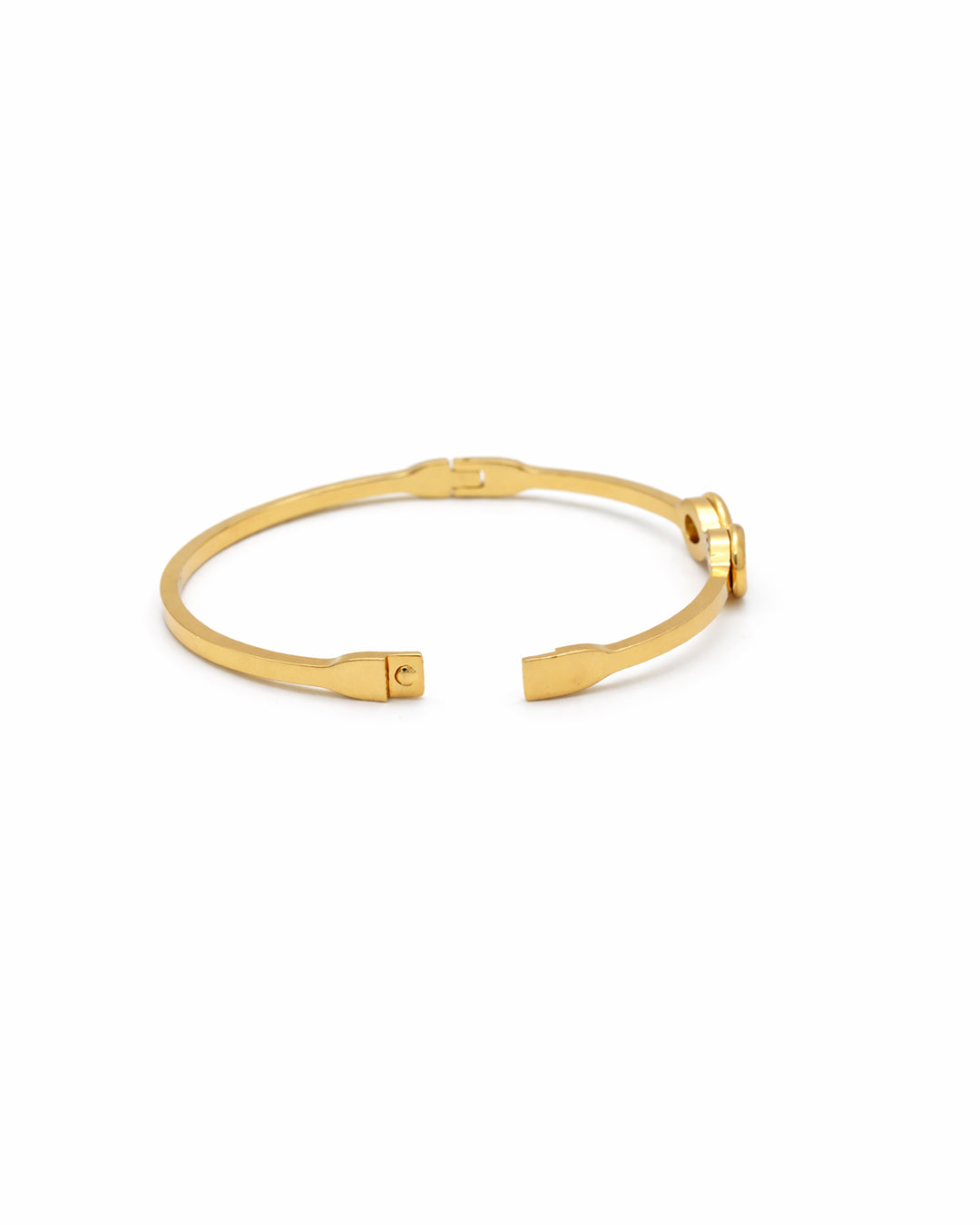 Infinity Symbol Gold Plated Bangle Kada