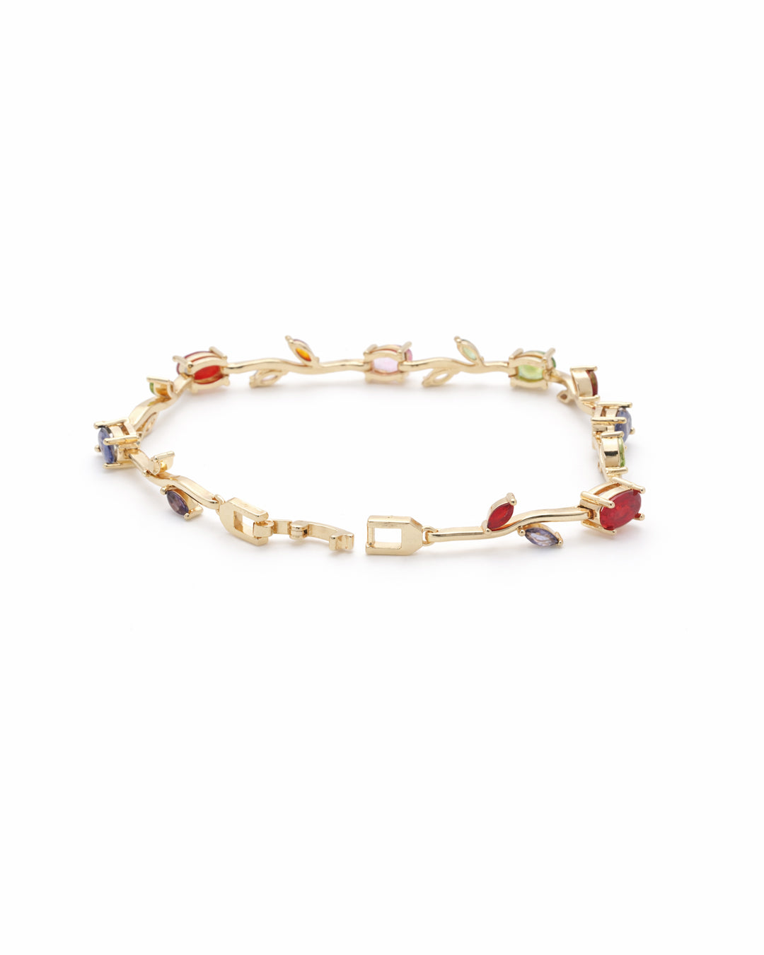 Wildflower Garden Gold Plated Bracelet