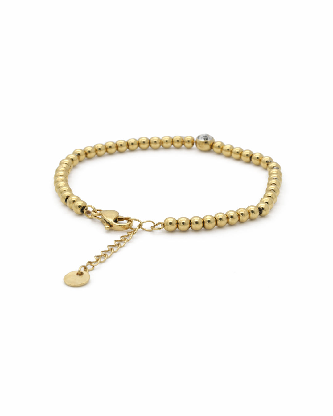 Golden Orbit Gold Plated Bracelet