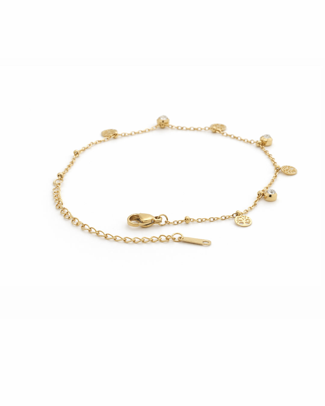 Tree of Life Gold Plated Bracelet