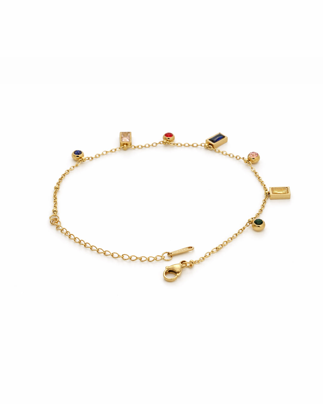 Confetti Drops Gold Plated Bracelet