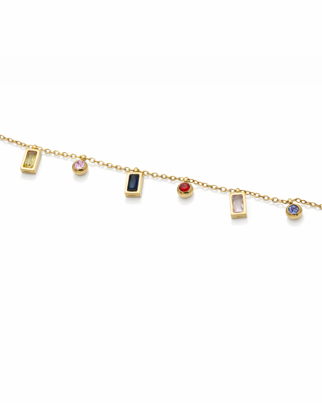 Confetti Drops Gold Plated Bracelet