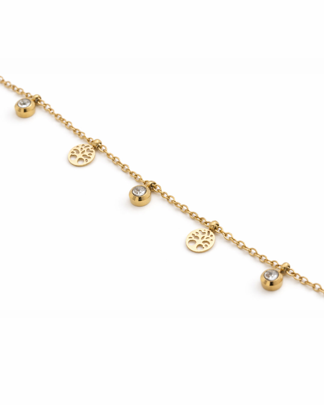 Tree of Life Gold Plated Bracelet