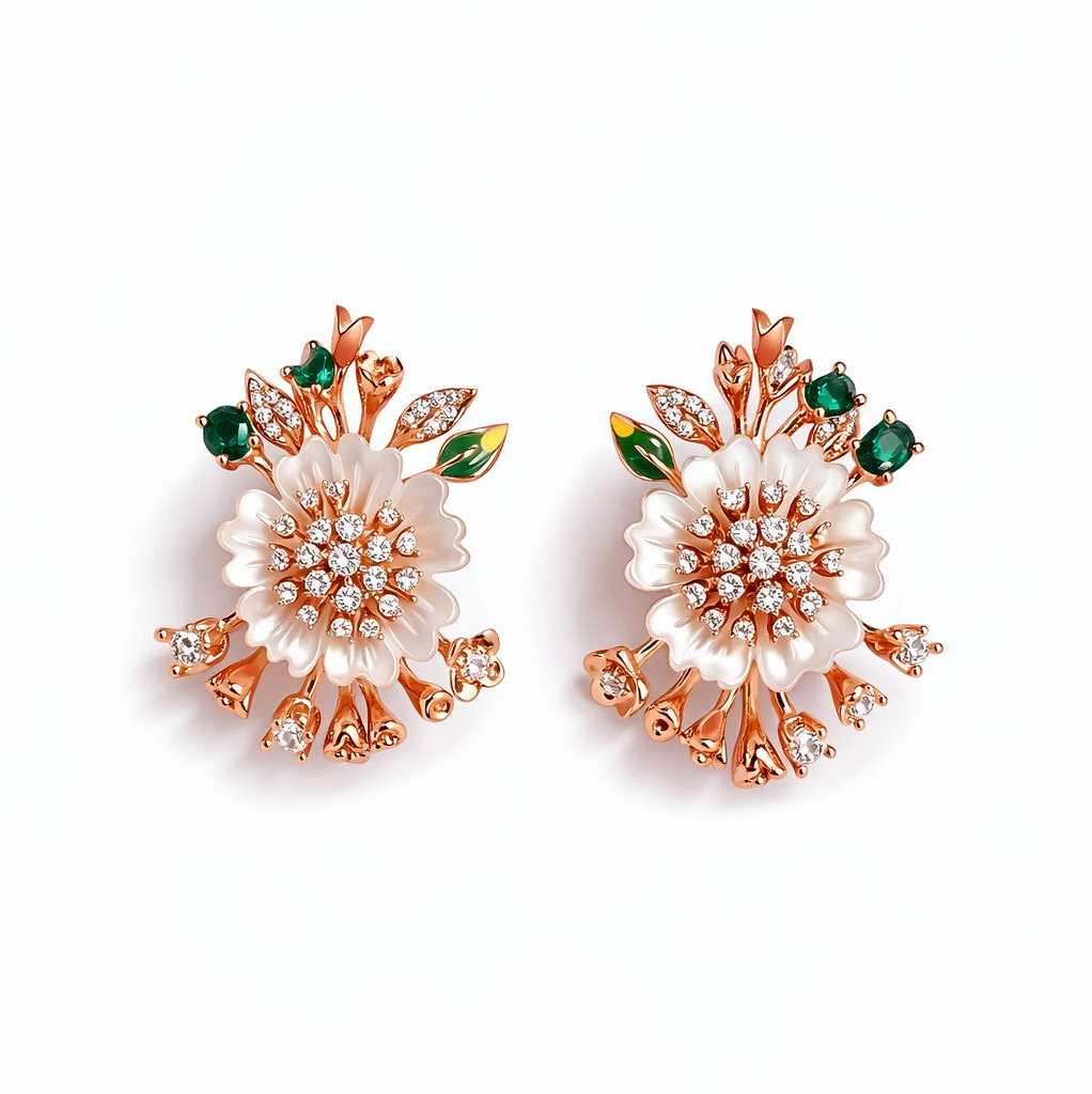 Verdura Silver 925 Earrings