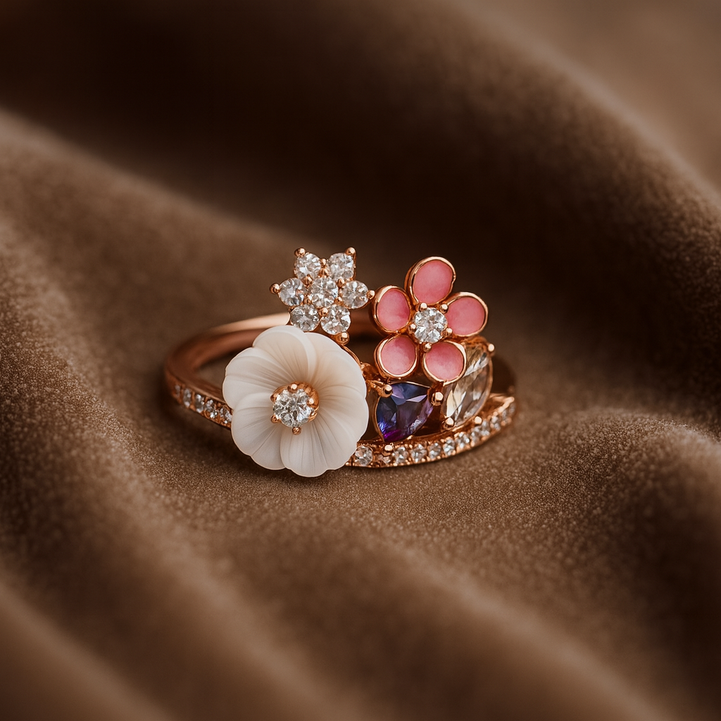 Silver Ameliora Ring for Women