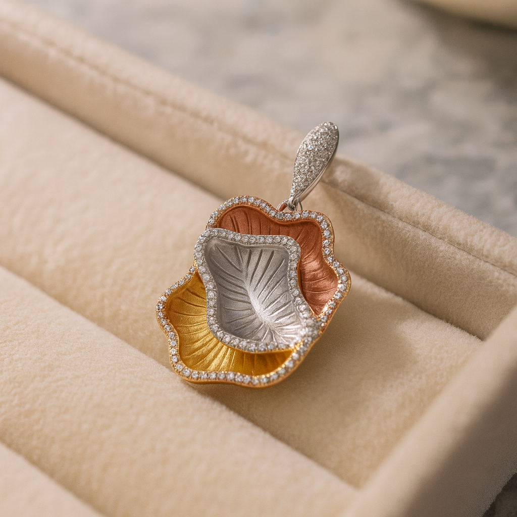 Whisper Petal Silver 925 Pendant