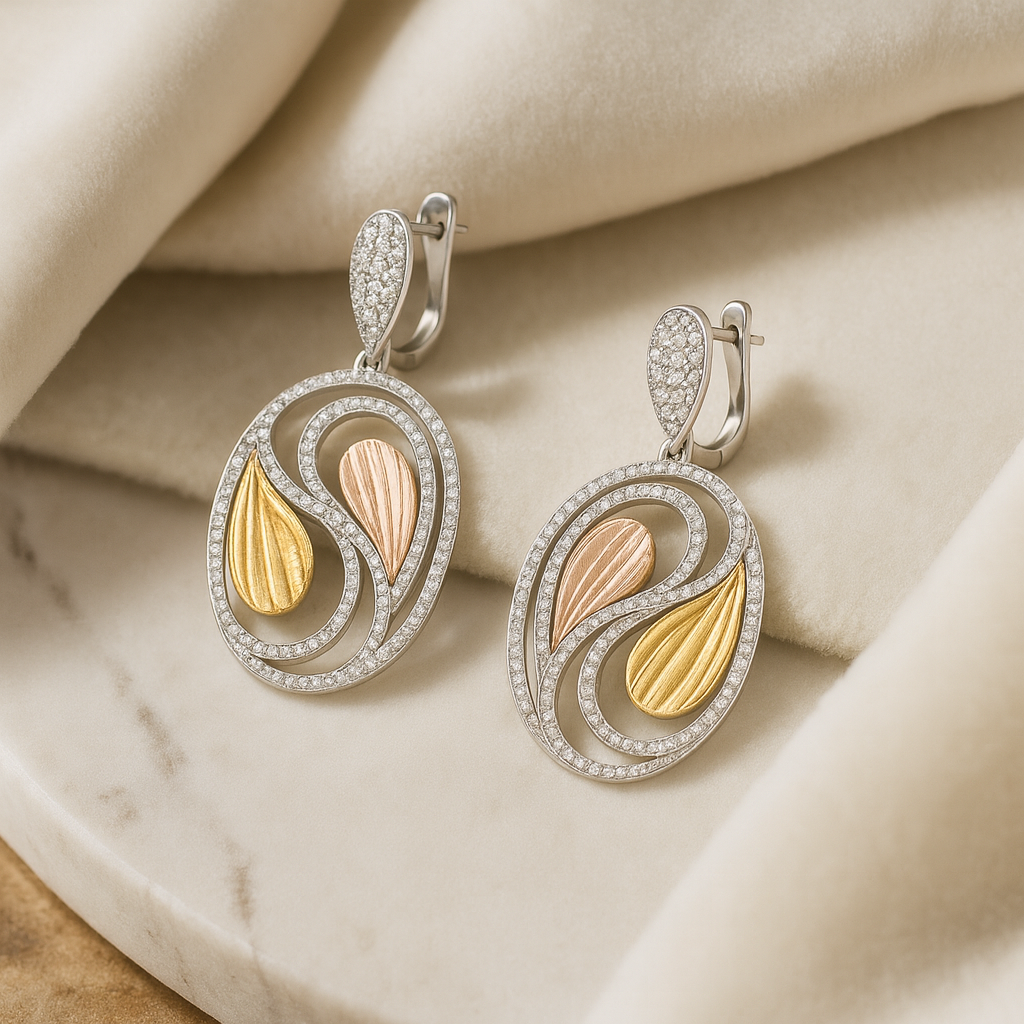 Eternal Drift Silver 925 Earrings