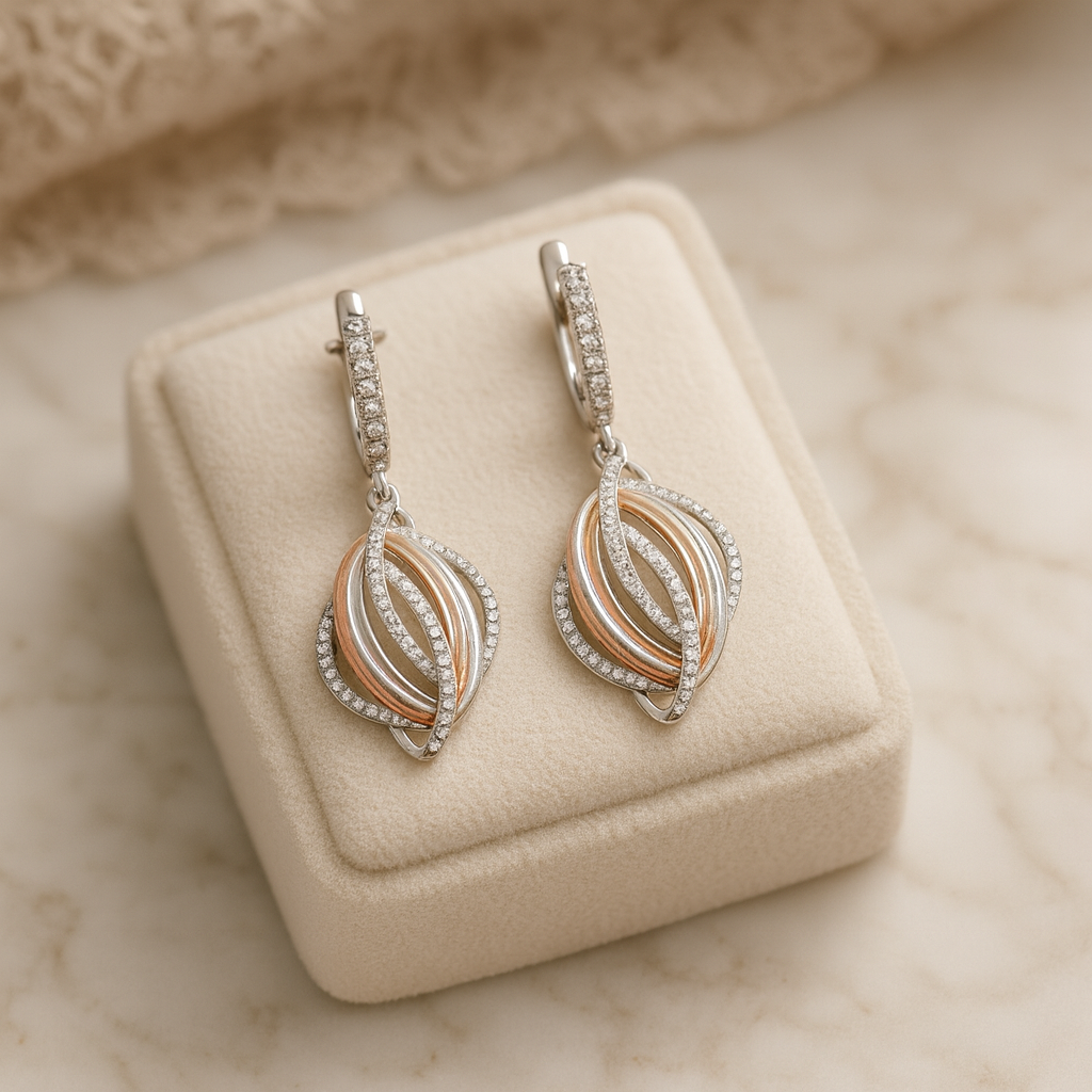 Twilight Grace Silver 925 Earrings