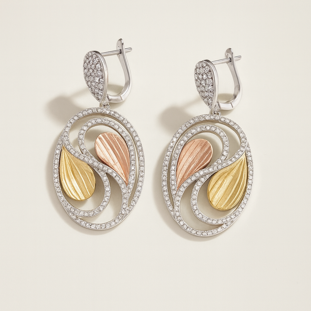 Eternal Drift Silver 925 Earrings