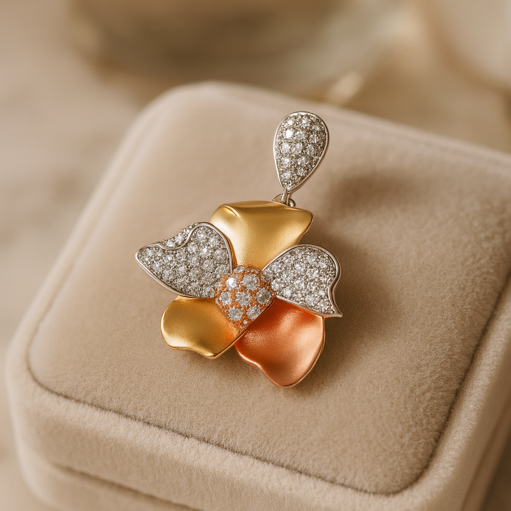 Solar Bloom Silver 925 Pendant