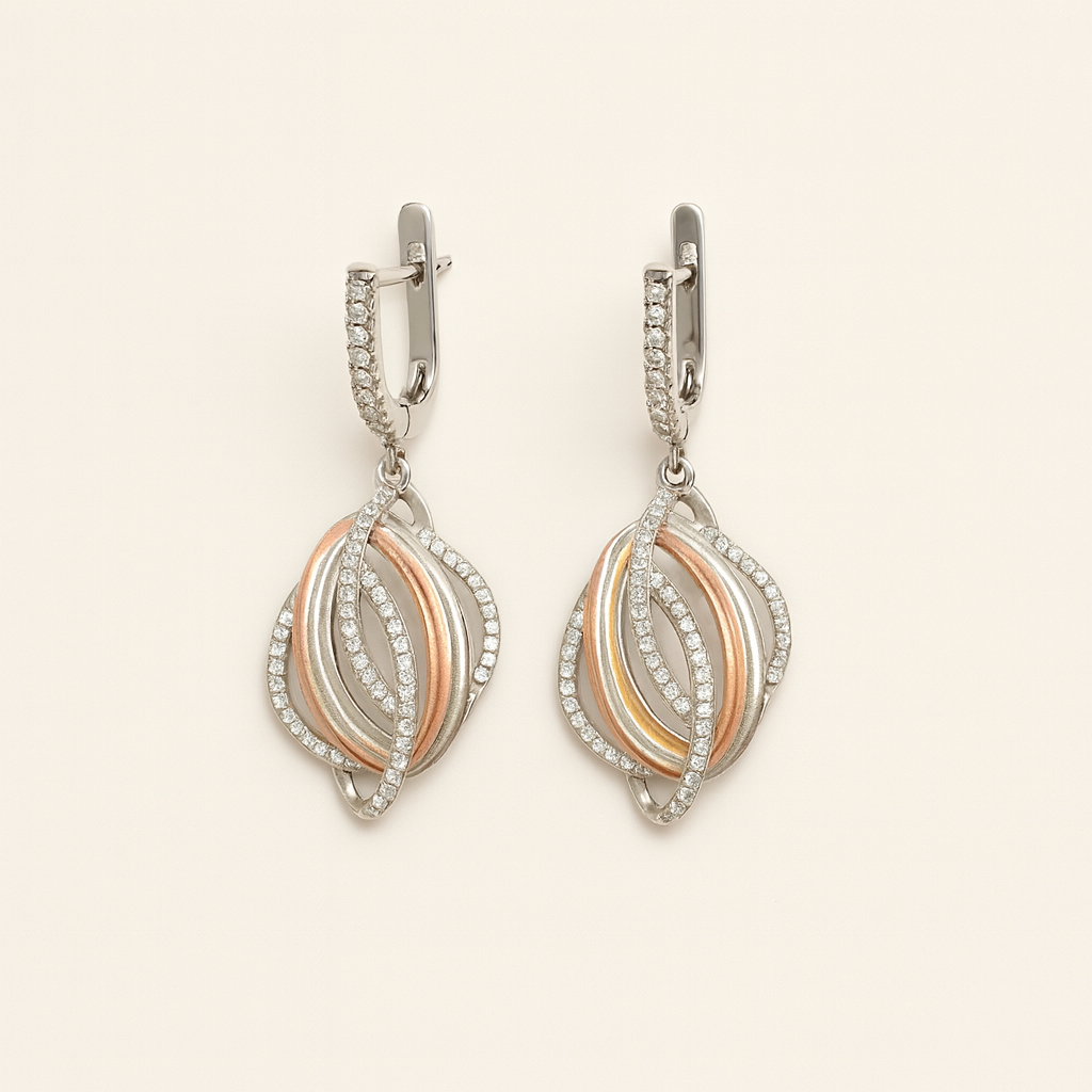 Twilight Grace Silver 925 Earrings