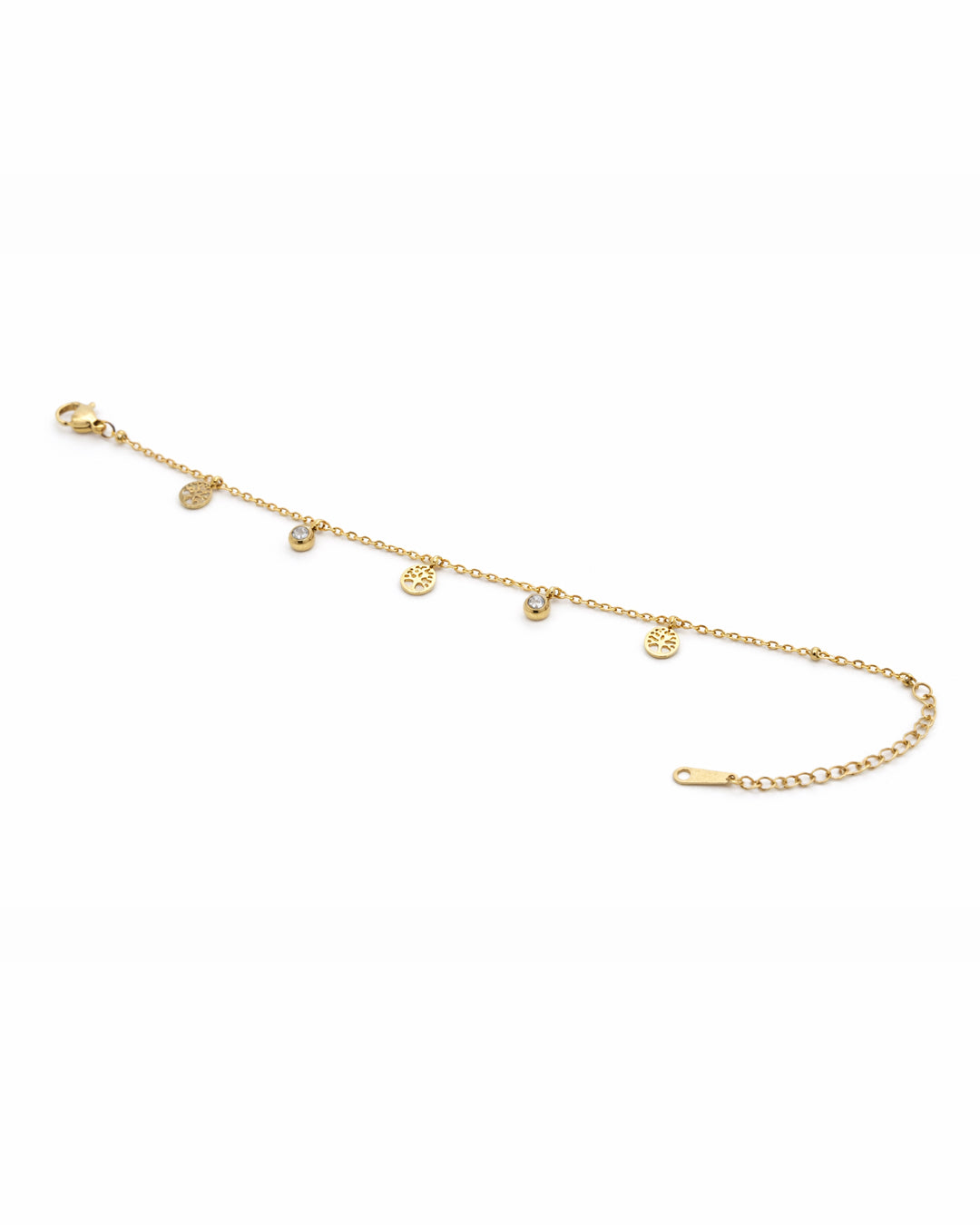 Tree of Life Gold Plated Bracelet