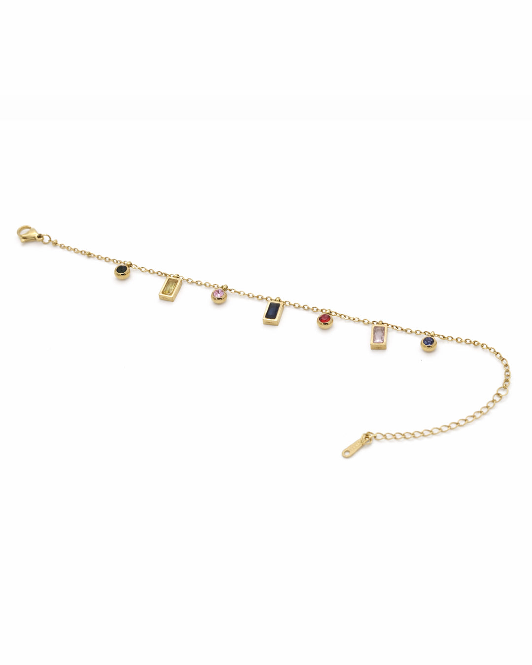 Confetti Drops Gold Plated Bracelet