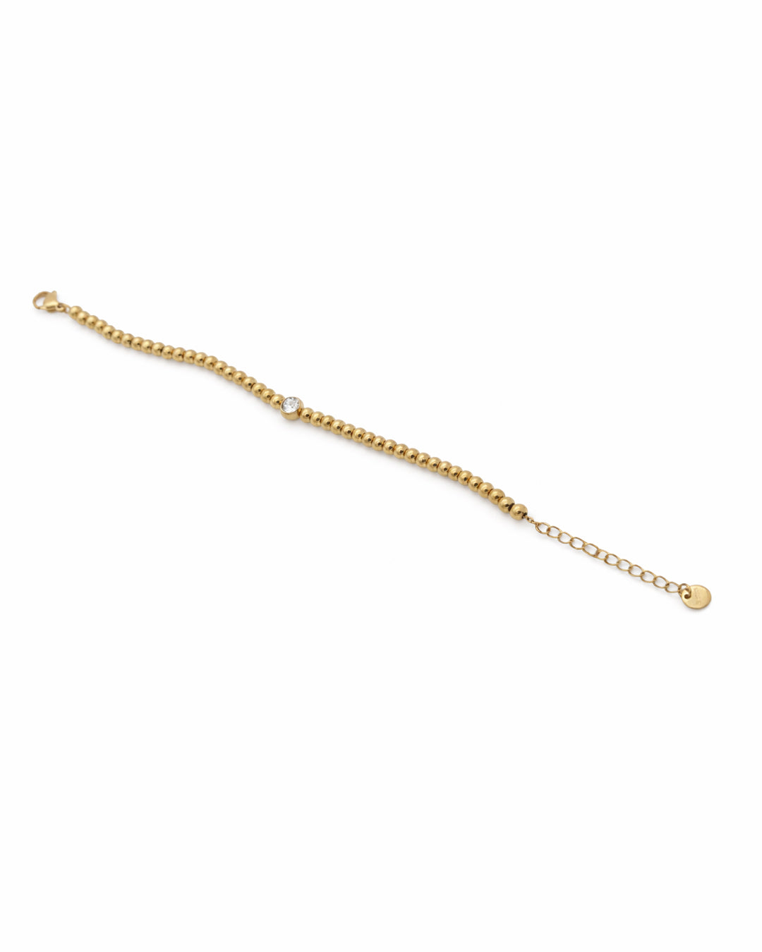 Golden Orbit Gold Plated Bracelet