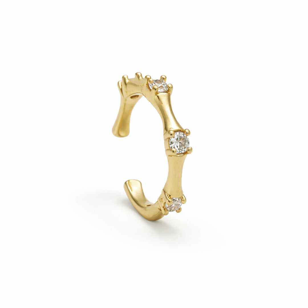 Bamboo Gold Plated Ring