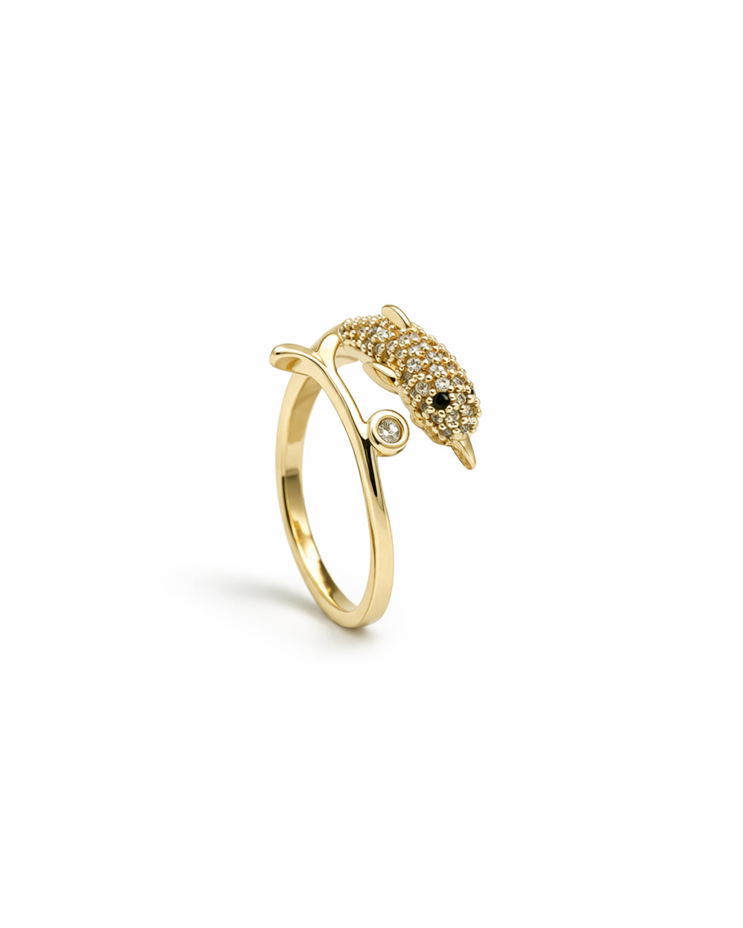 Matsya Gold Plated Ring