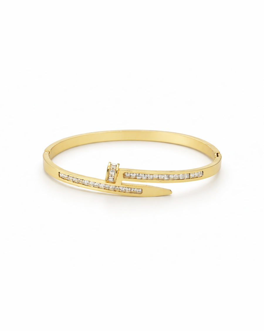 Crystal Nail Bangle Kada