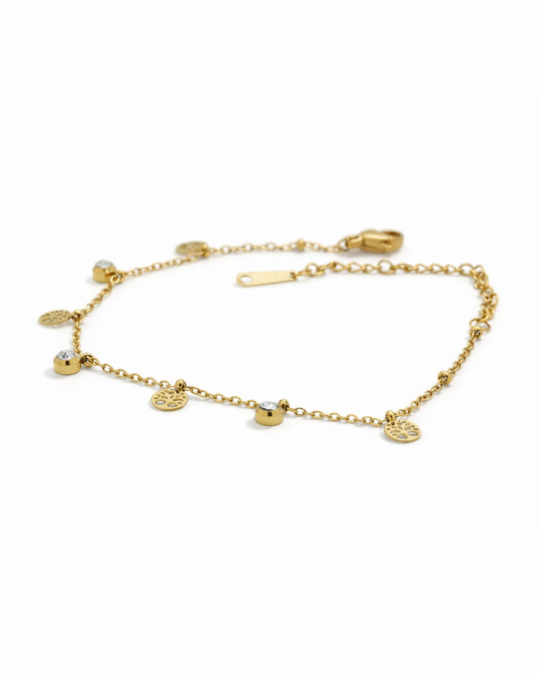 Tree of Life Gold Plated Bracelet