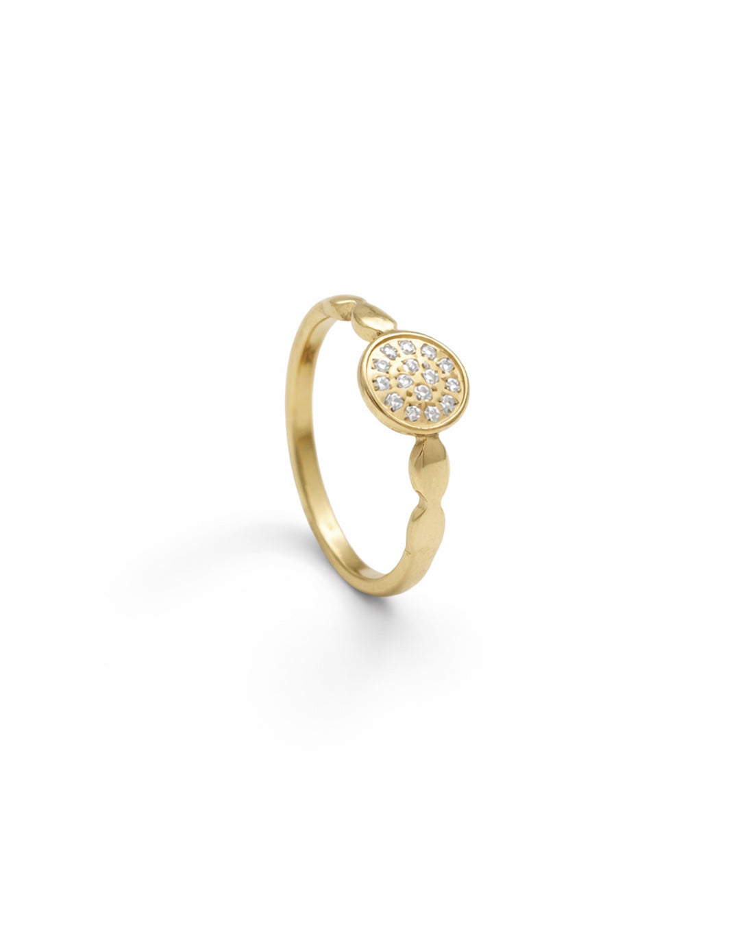 Lumière Gold Plated Ring