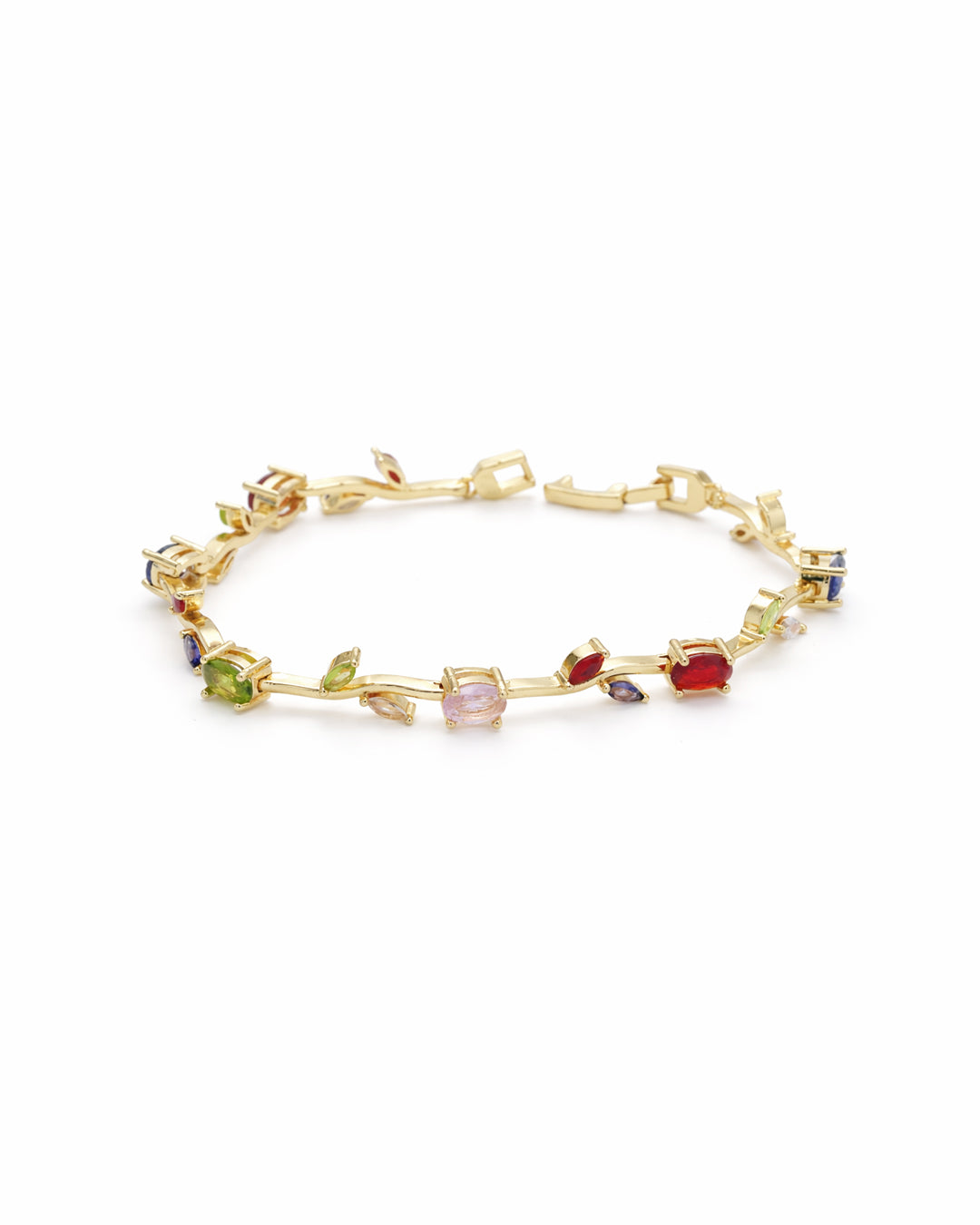 Wildflower Garden Gold Plated Bracelet