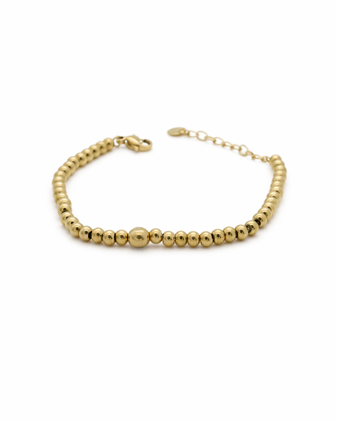 Golden Orbit Gold Plated Bracelet
