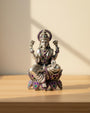 Lotus Maa Lakshmi Silver 925 Idol (Leg Down)