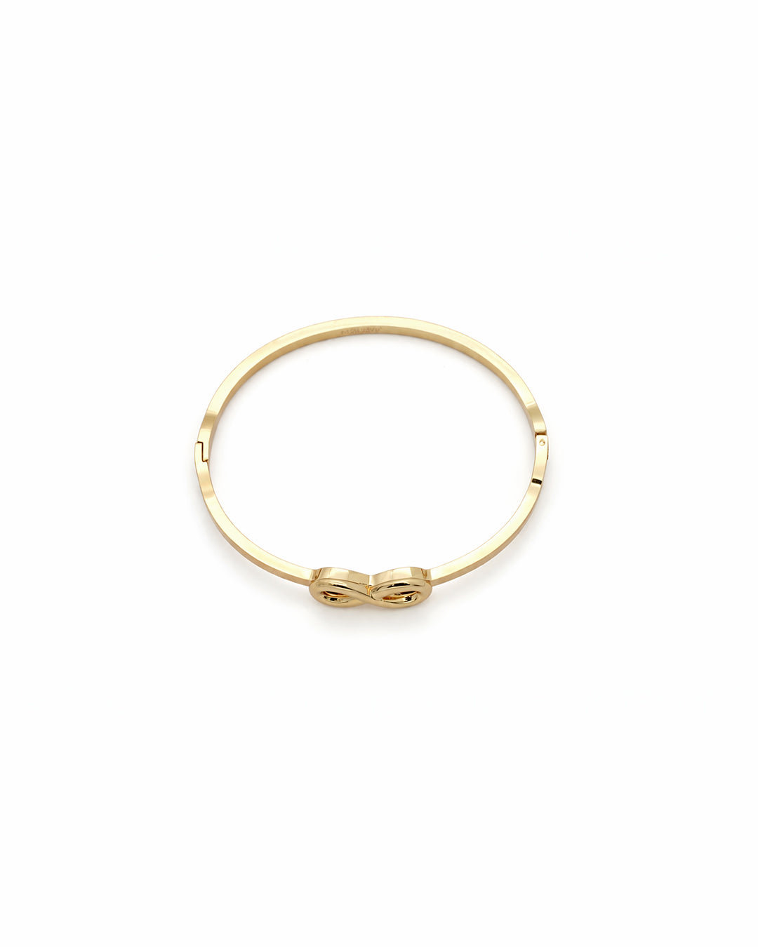 Infinity Symbol Gold Plated Bangle Kada