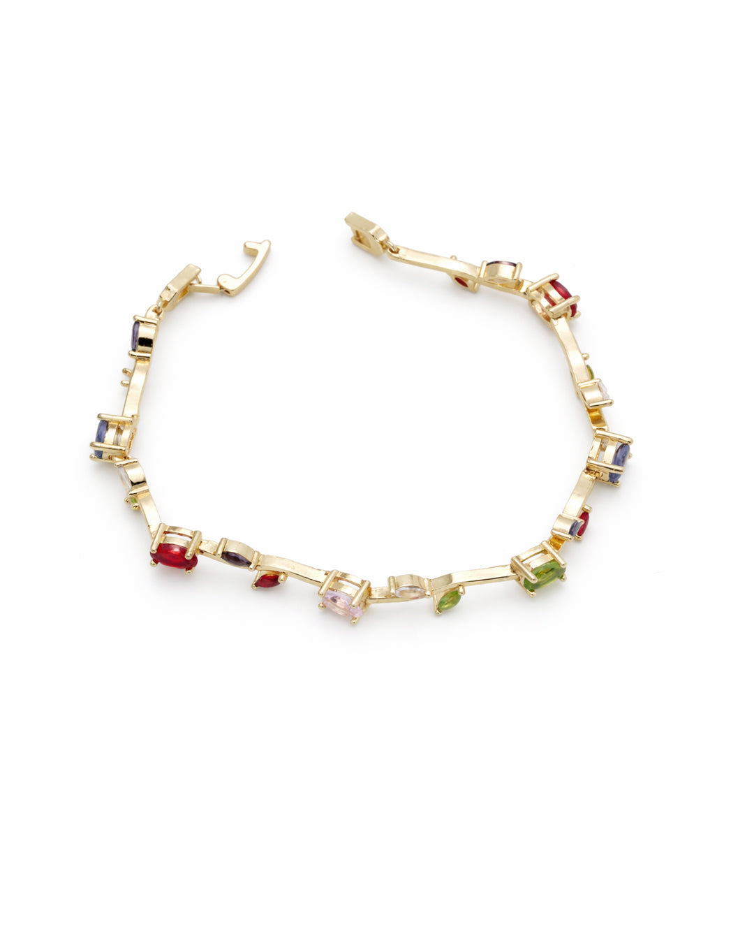 Wildflower Garden Gold Plated Bracelet